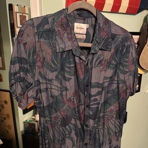 Goodfellow & Co Blue Lightweight Shirt Jacket